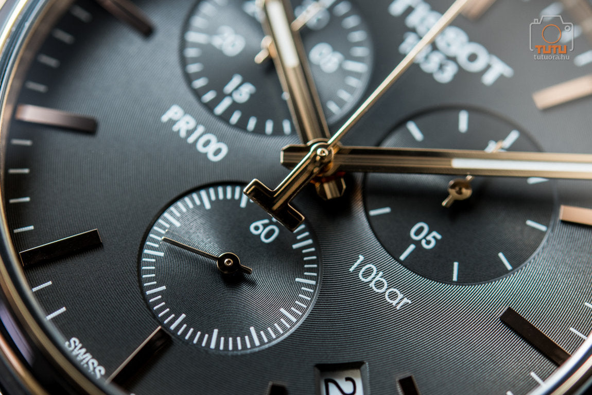 PR 100 Chronograph (Black) | Tissot | Luby 