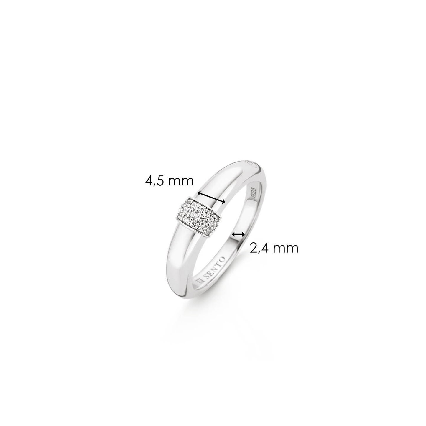 ZIRCONIA BAND RING | Ti Sento Milano | Luby 