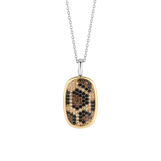 LEOPARD PRINT STONES NECKLACE | Ti Sento Milano | Luby 