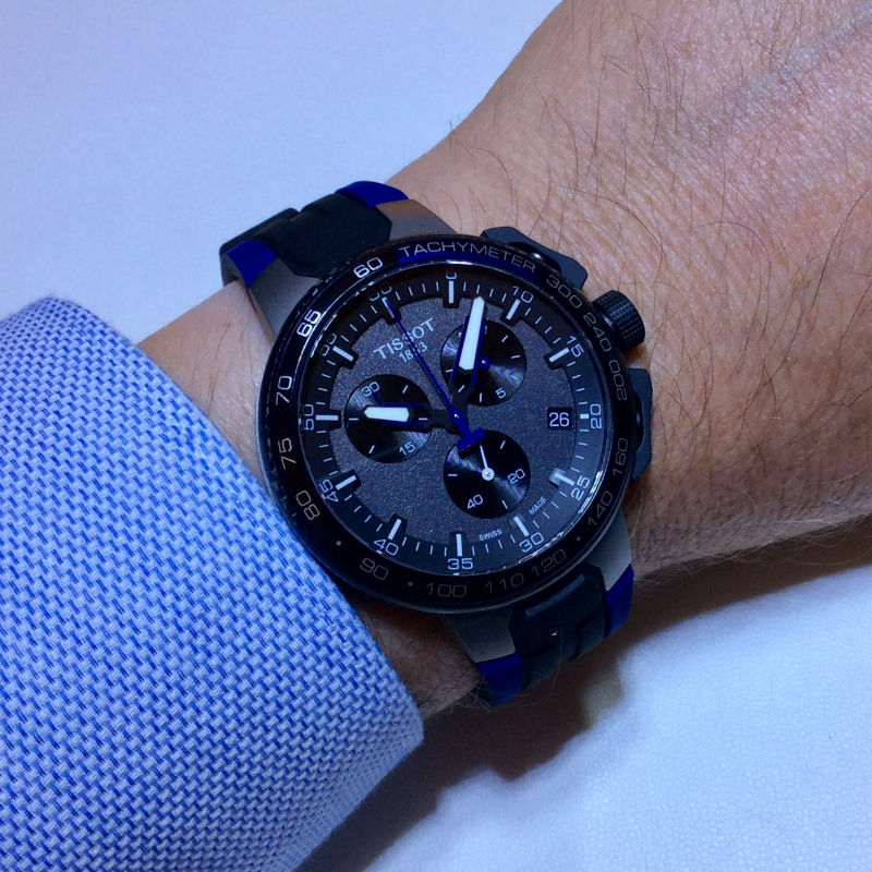 T-Race Cycling Chronograph (Blue-Black) | Tissot | Luby 