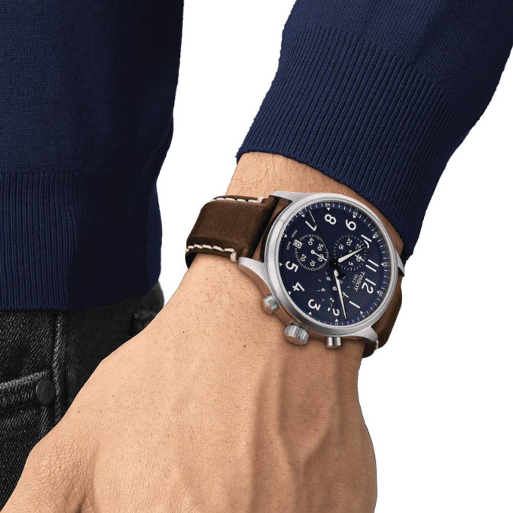 Fashion tissot chrono xl azul