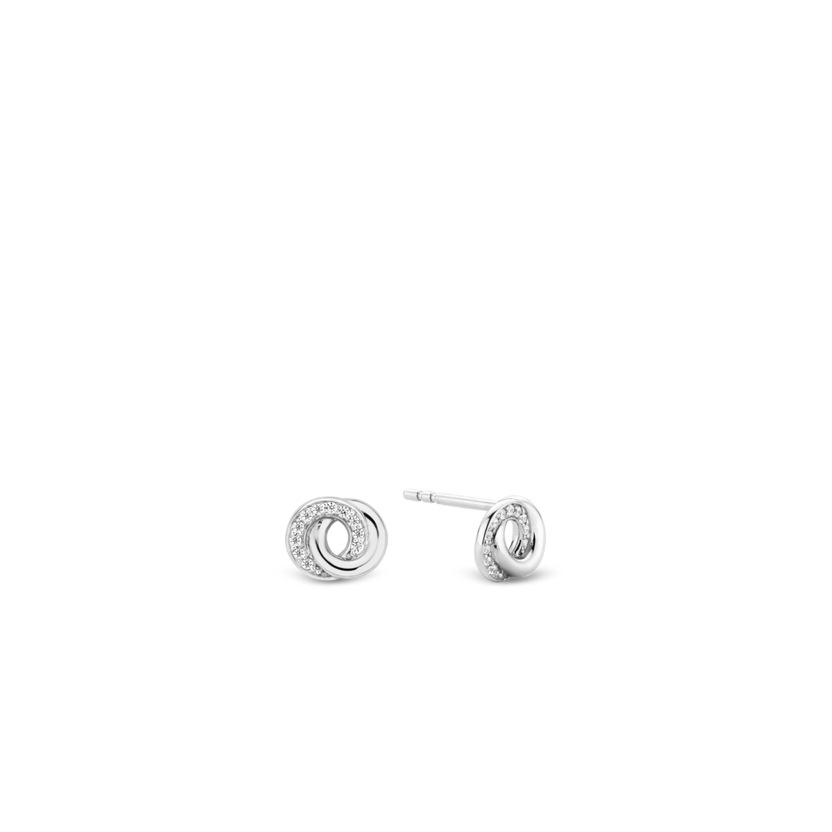 Ti Sento-Milano Infinity Shape Stud Earrings | Ti Sento Milano | Luby 
