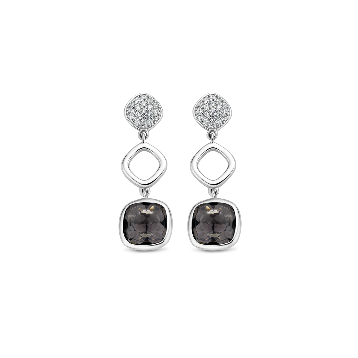 BLACK FIGURES DANGLES | Ti Sento Milano | Luby 