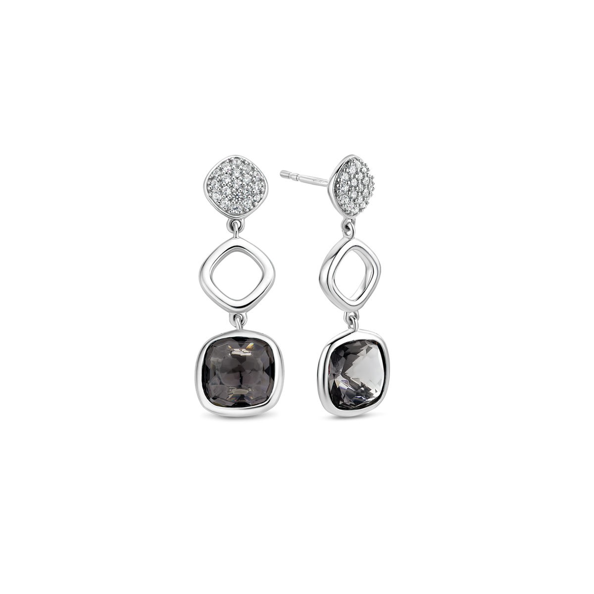 BLACK FIGURES DANGLES | Ti Sento Milano | Luby 