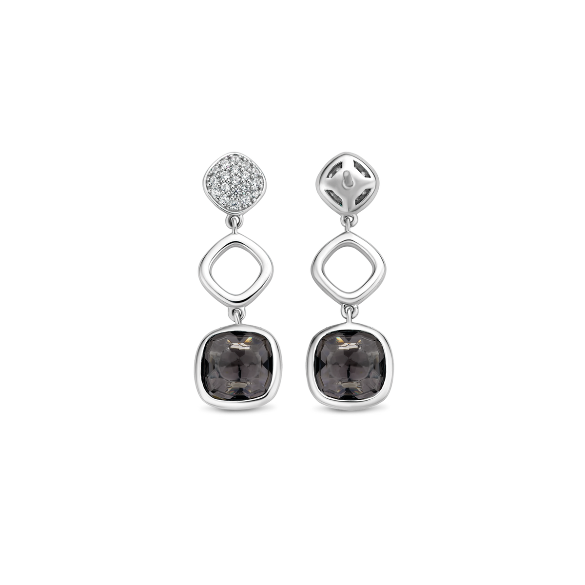 BLACK FIGURES DANGLES | Ti Sento Milano | Luby 