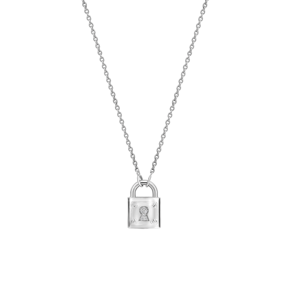 Pad Lock Necklace | Ti Sento Milano | Luby 