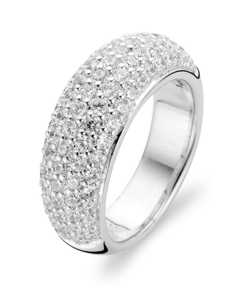 SILVER ZIRCONIA RING | Ti Sento Milano | Luby 