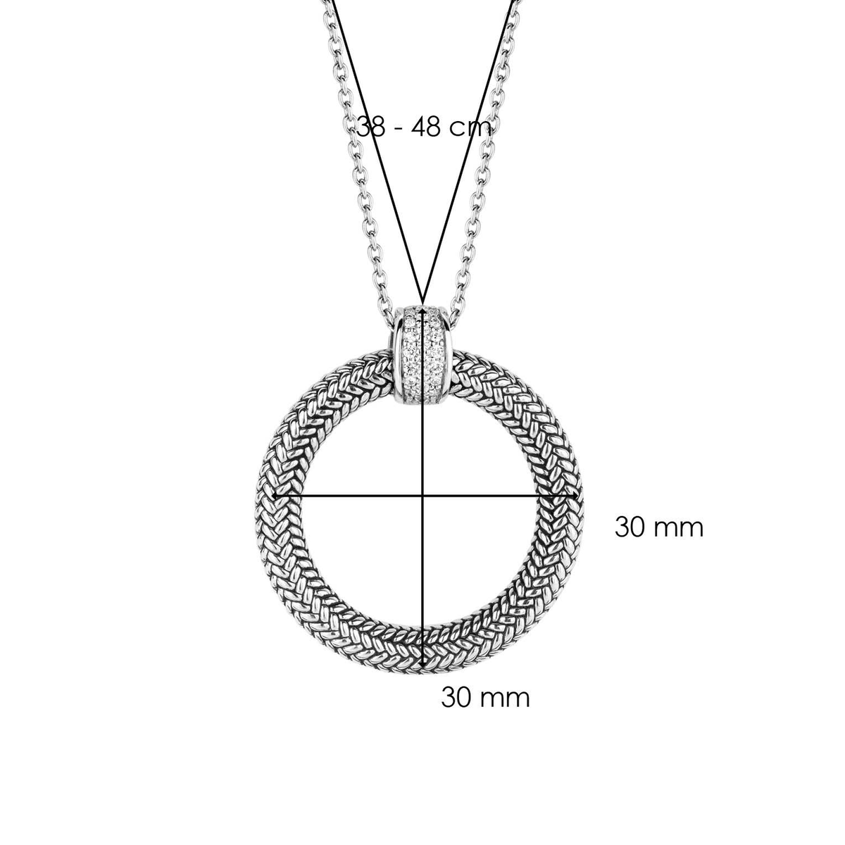 BRAIDED COLLIER | Ti Sento Milano | Luby 
