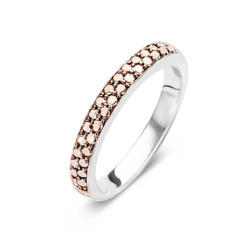 ROSE GOLD ZIRCONIA RING | Ti Sento Milano | Luby 