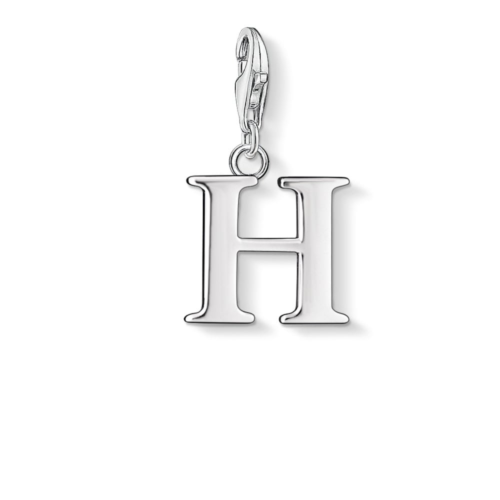 Letter H Charm (Silver) | Thomas Sabo | Luby 