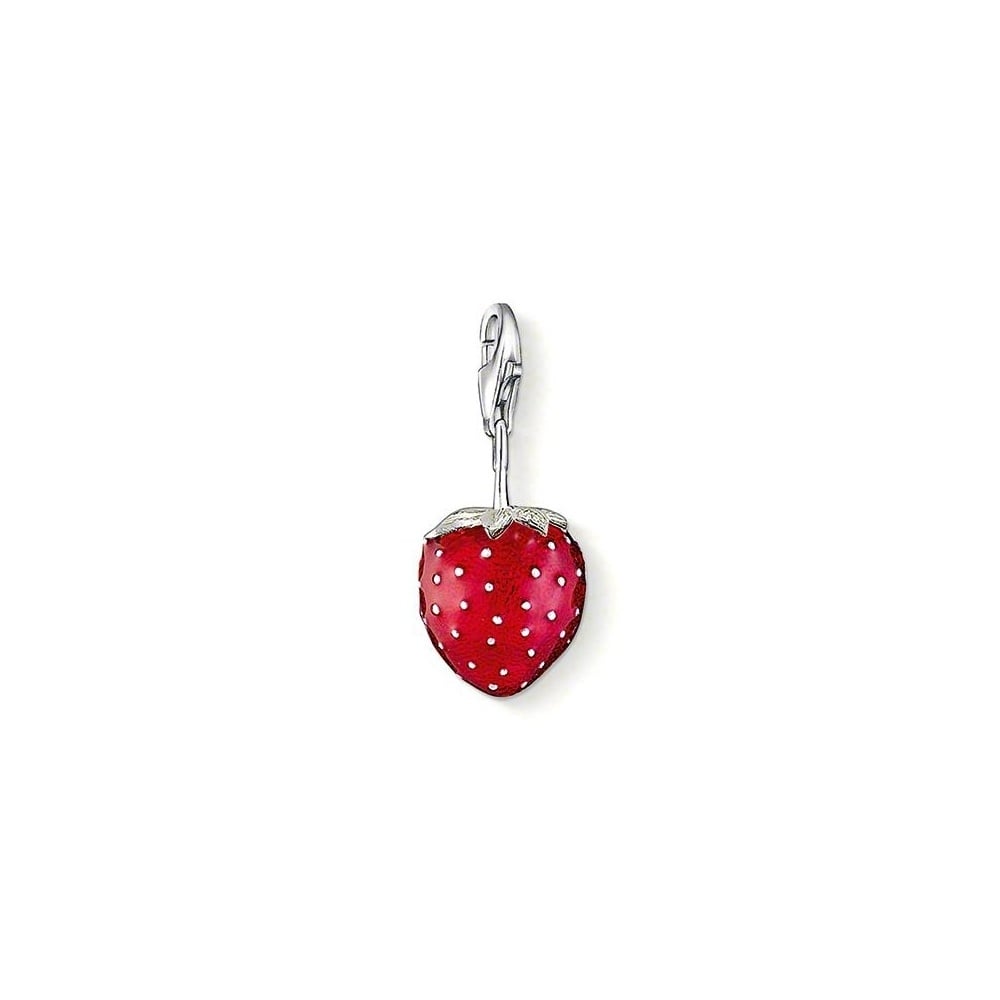 Strawberry Charm (Silver/Red) | Thomas Sabo | Luby 