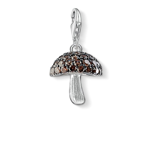 Mushroom Charm (Silver/Brown) | Thomas Sabo | Luby 