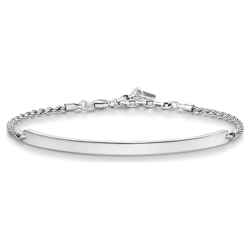 Glam Love Bridge Engravable Bracelet (Silver) | Thomas Sabo | Luby 