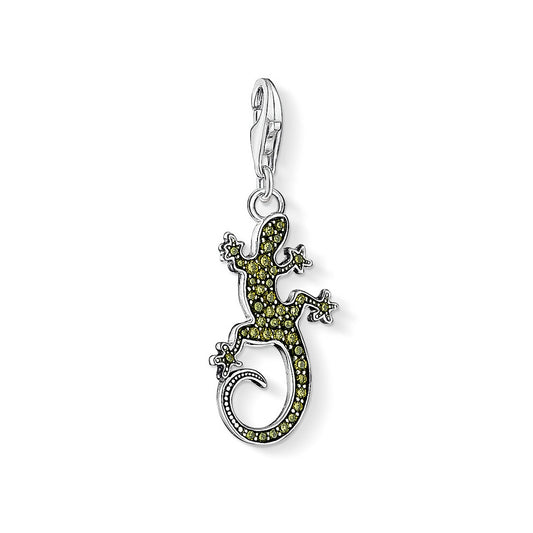 Gecko Charm (Silver/Green) | Thomas Sabo | Luby 