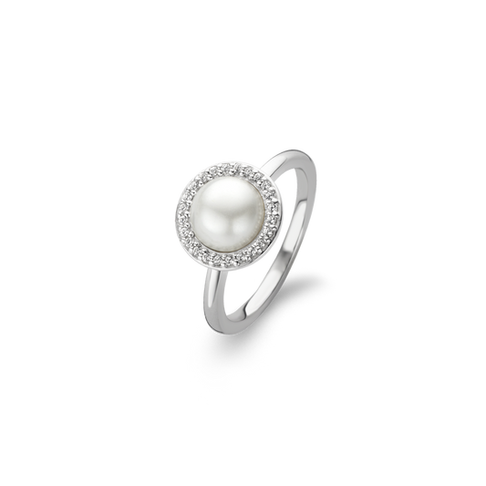 PEARL HALO RING | Ti Sento Milano | Luby 