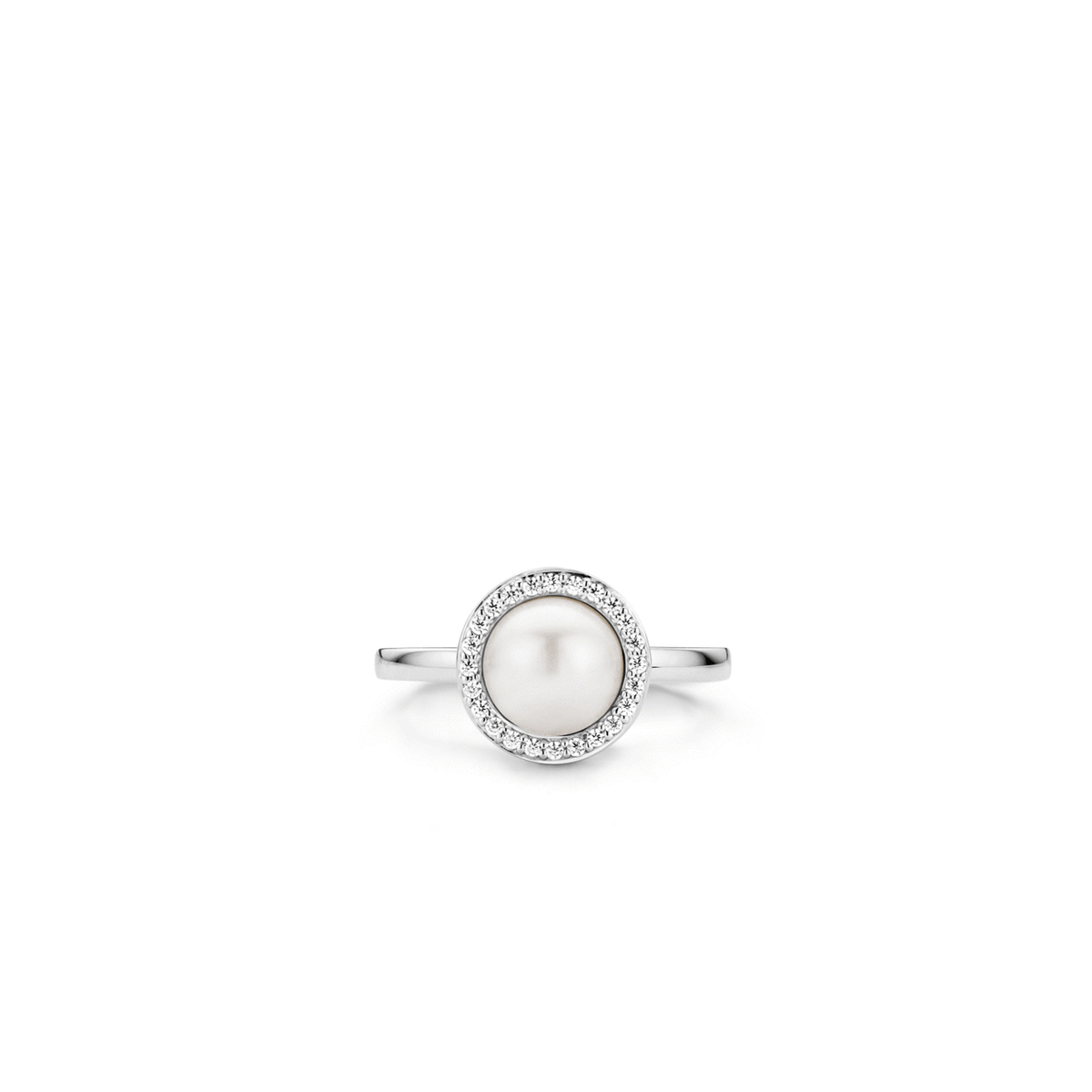 PEARL HALO RING | Ti Sento Milano | Luby 