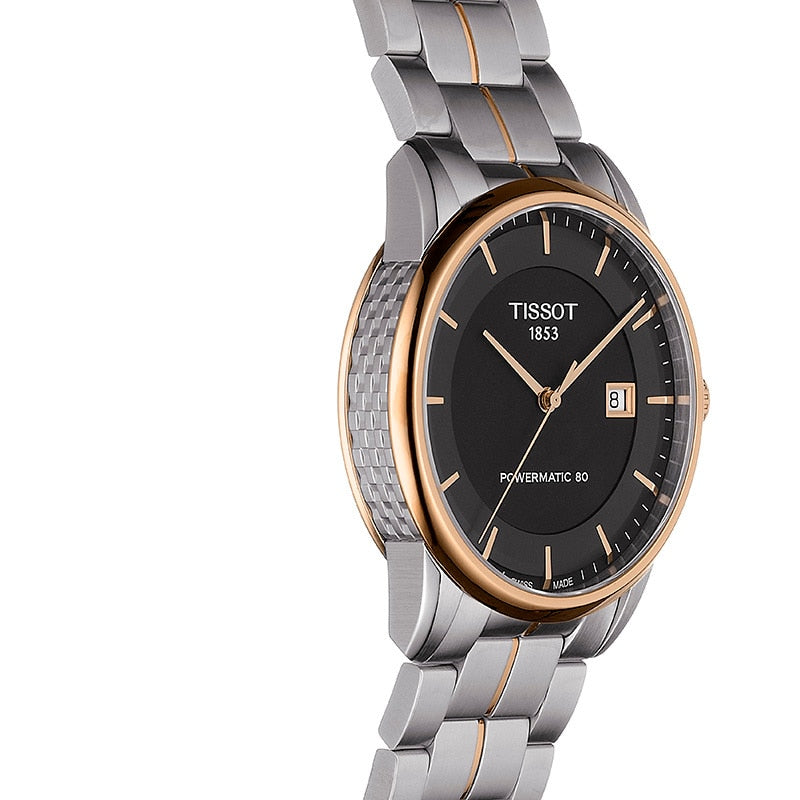 Luxury Automatic (Silver-Rose Gold) | Tissot | Luby 