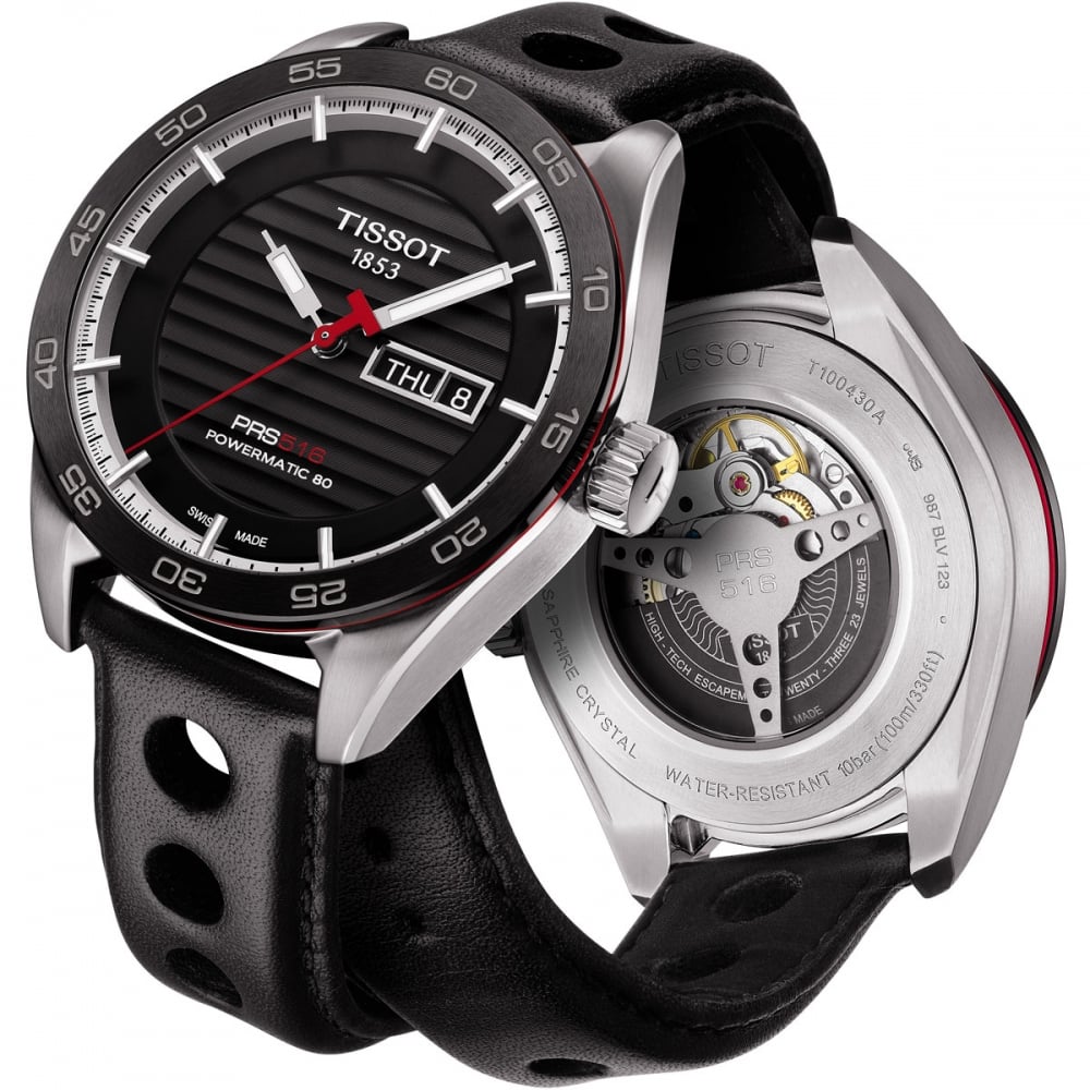 PRS 516 Automatic (Silver-Black) | Tissot | Luby 