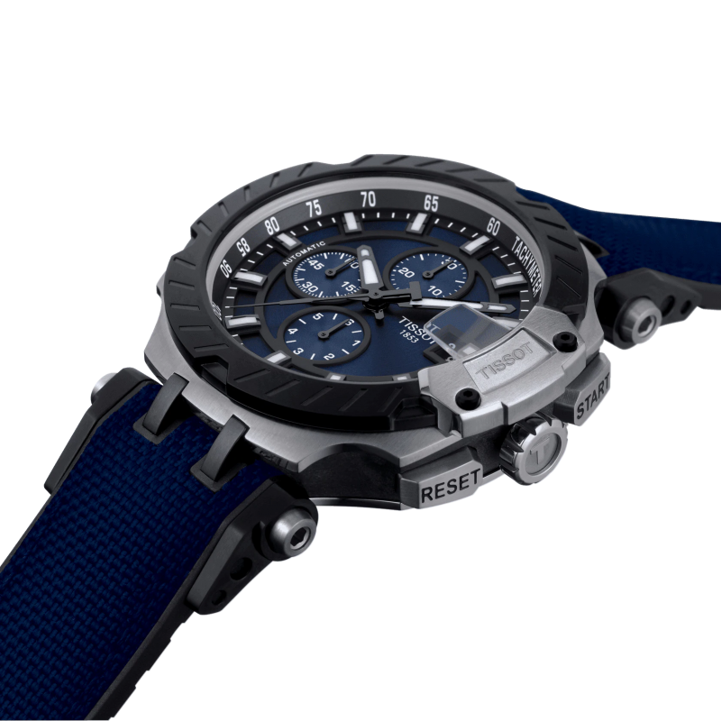 T-Race Automatic Chronograph (Blue/Black) | Tissot | Luby 