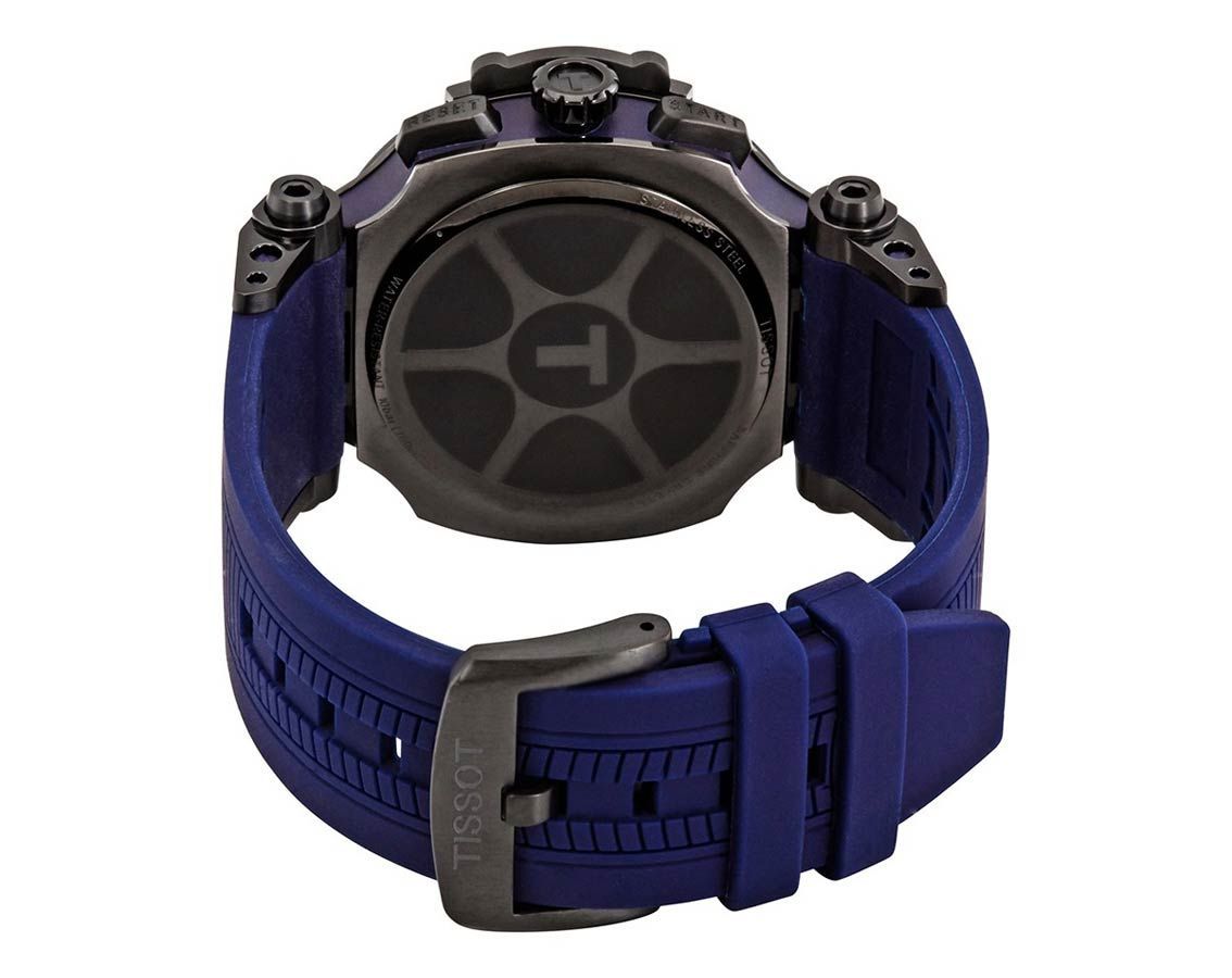 T-Race Chronograph (Black-Blue) | Tissot | Luby 