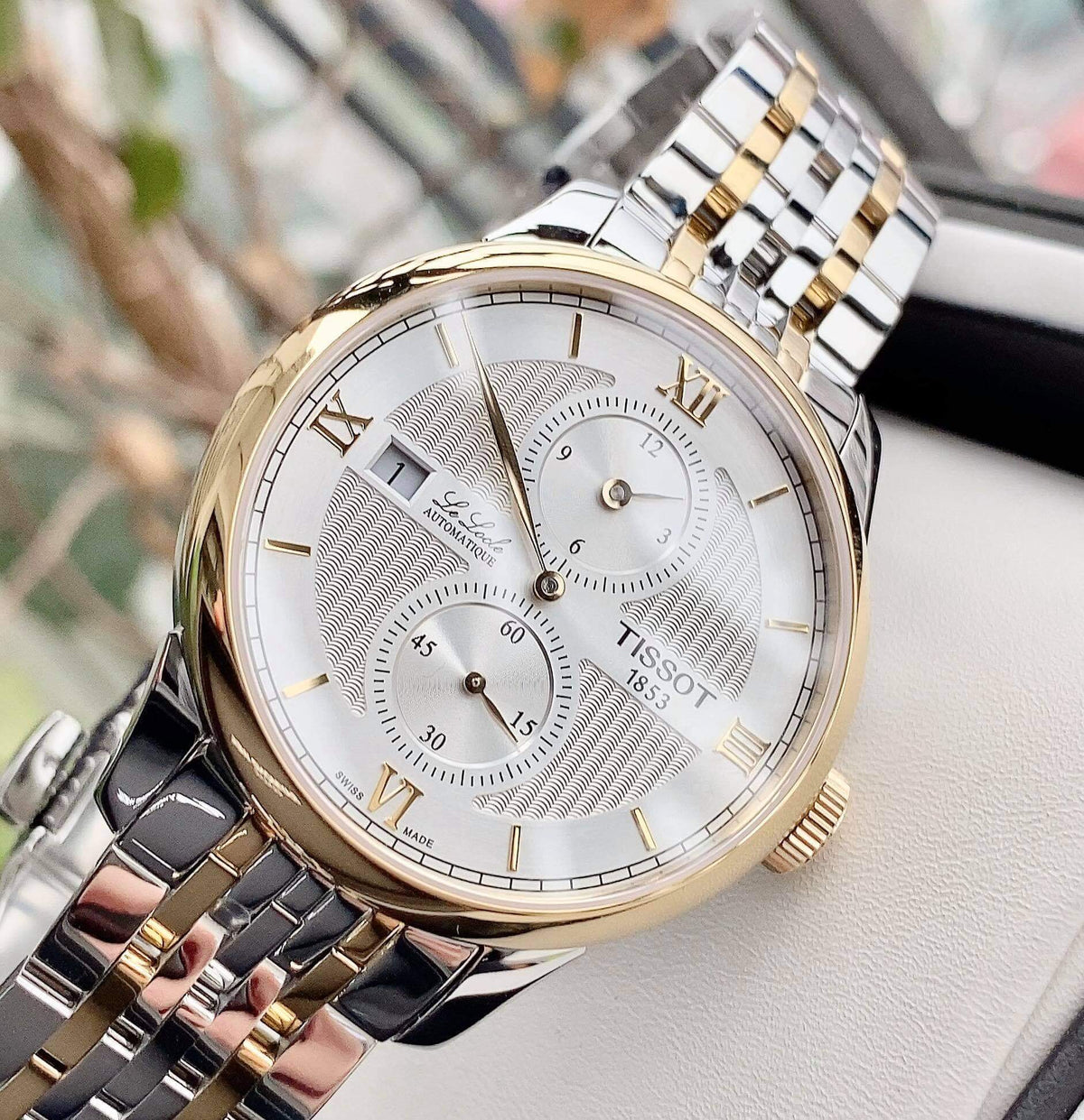 Le Locle Automatic (Silver-Gold) | Tissot | Luby 