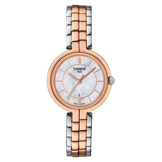 Flamingo (Silver-Rose Gold) | Tissot | Luby 