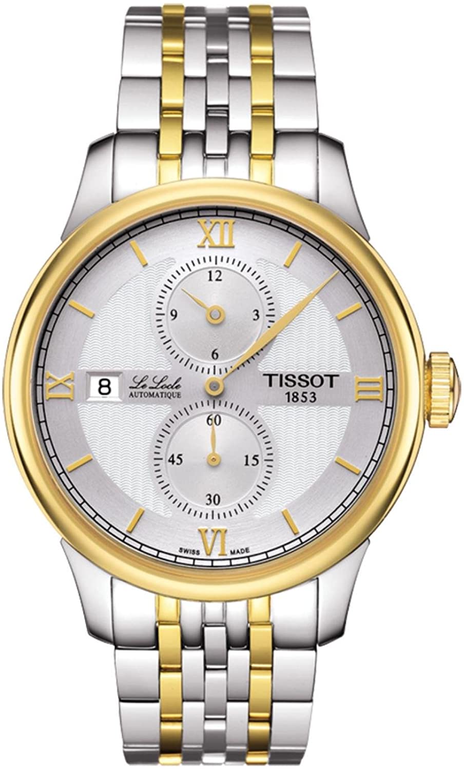 Le Locle Automatic (Silver-Gold) | Tissot | Luby 