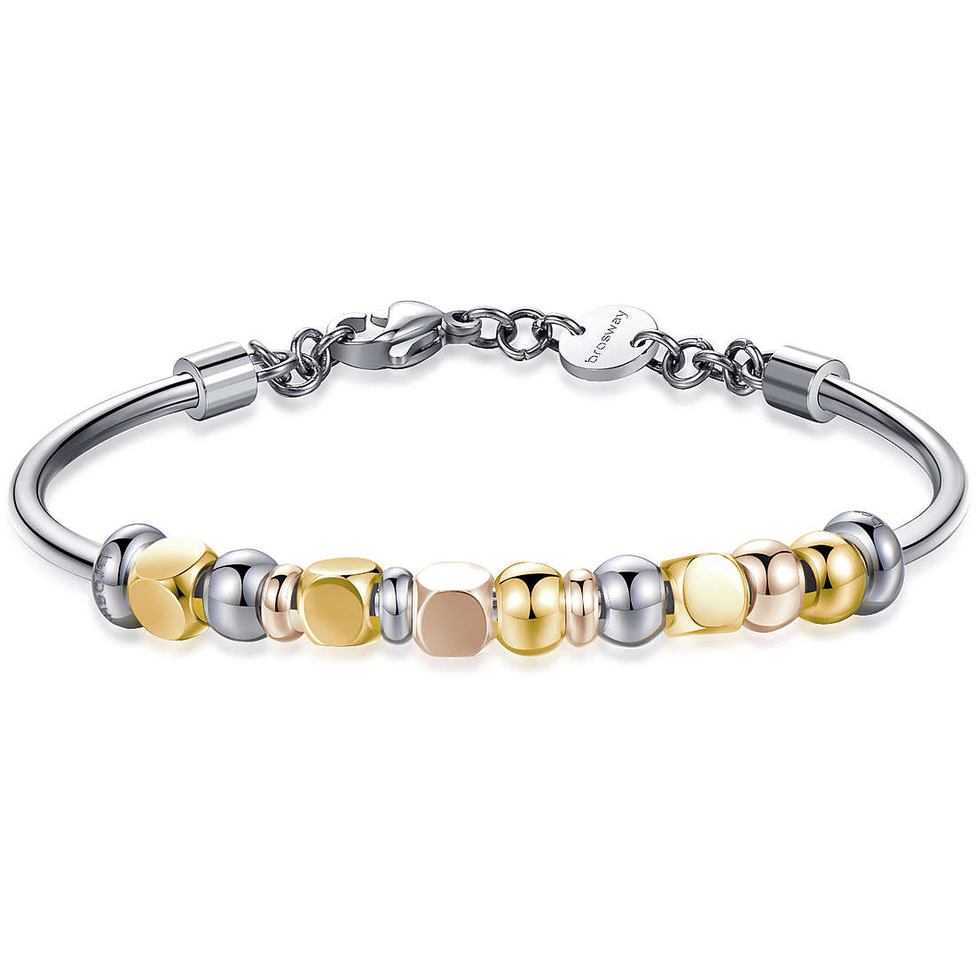 Très Jolie Beads Bracelet (Silver/Gold/Rose-Gold) | Brosway Italia | Luby 