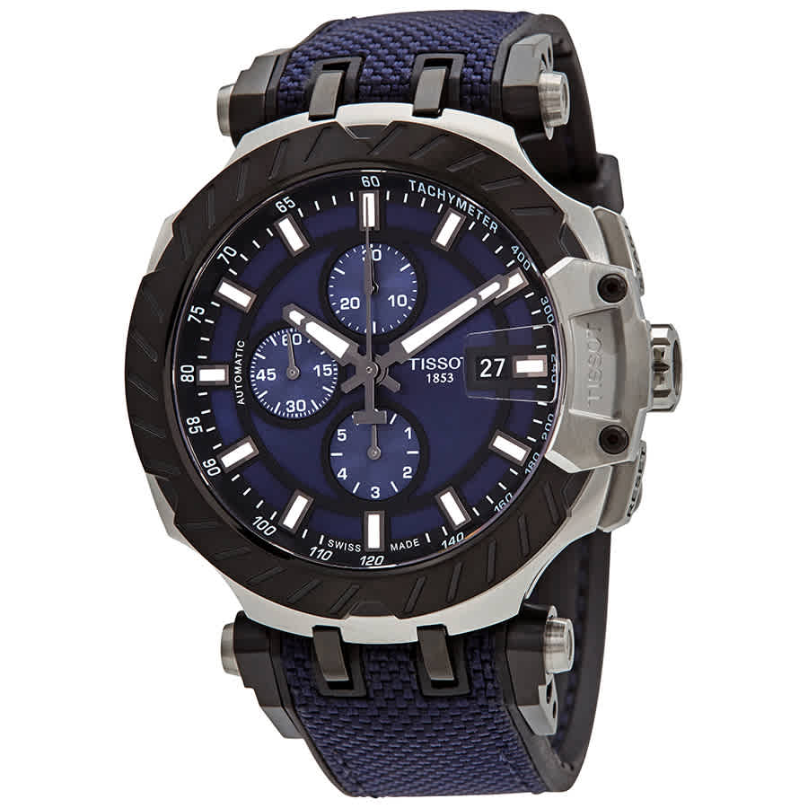 T-Race Automatic Chronograph (Blue/Black) | Tissot | Luby 