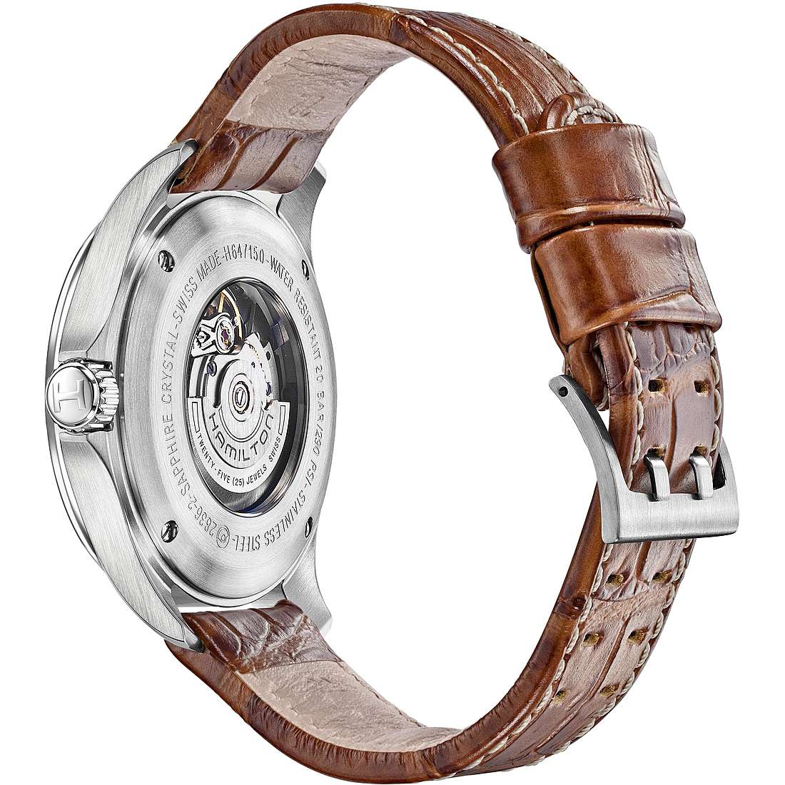 Khaki Automatic Pilot (Grey/Brown) | Hamilton | Luby 