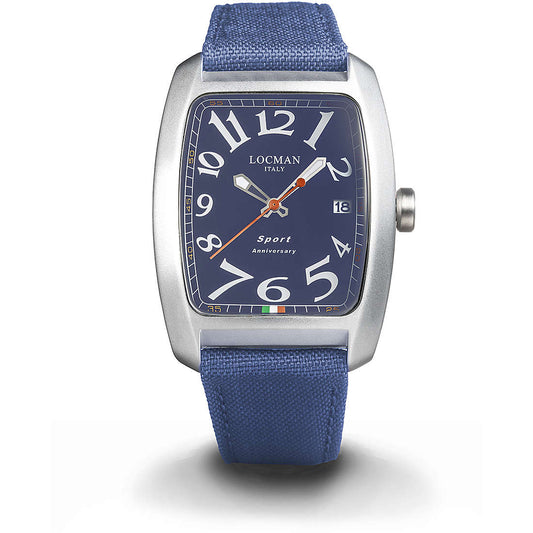 Rectangle Sport Locman Watch Blue | Locman | Luby 