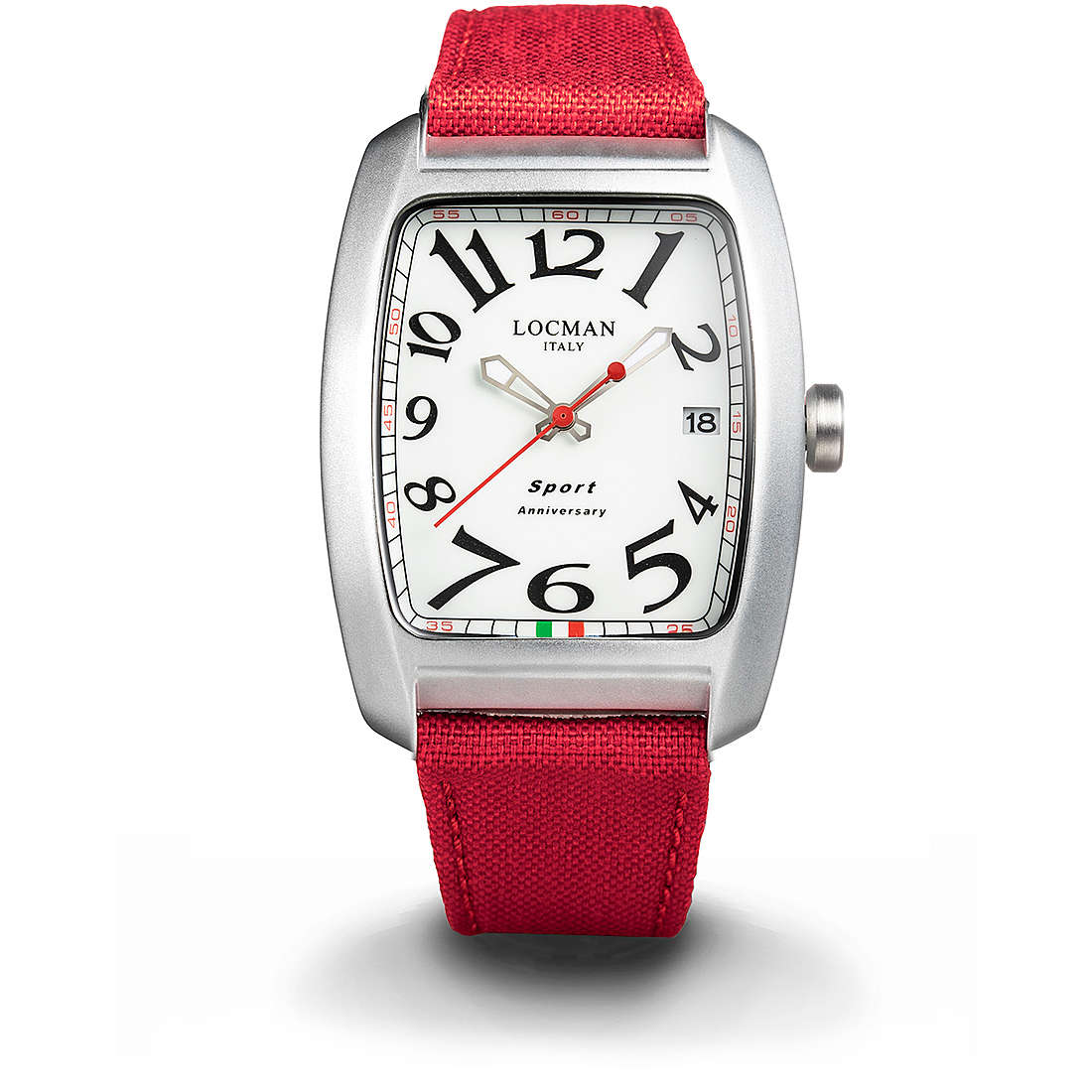 Rectangle Sport Locman Watch Red | Locman | Luby 