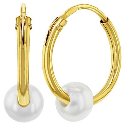 ENDLESS HOOP WITH PEARL | Children Collection | Luby 