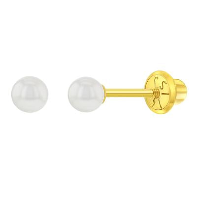 FRESHWATER CULTURED PEARL EARRINGS | Children Collection | Luby 
