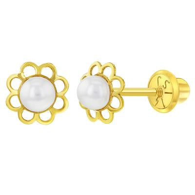 DAINTY CULTURED PEARL FLOWER | Children Collection | Luby 