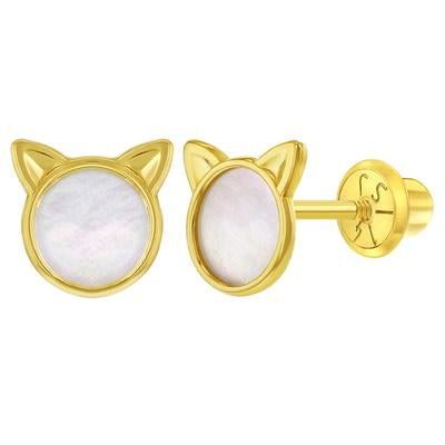 LITTLE KITTY CAT EARRINGS | Children Collection | Luby 
