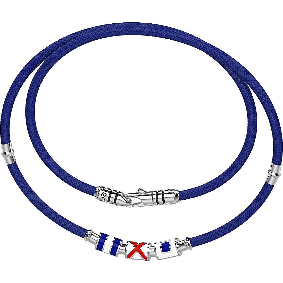 Nautical Flag Blue Regatta Collection Necklace | Zancan | Luby 