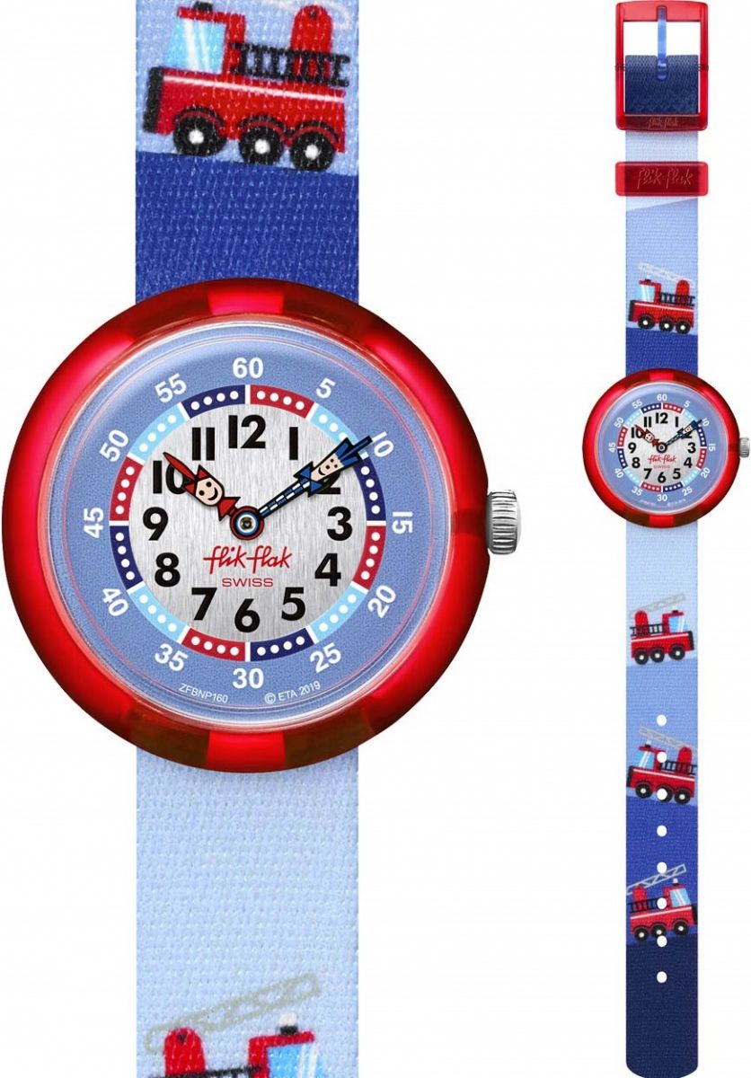 Firetruck | Flik Flak by Swatch | Luby 