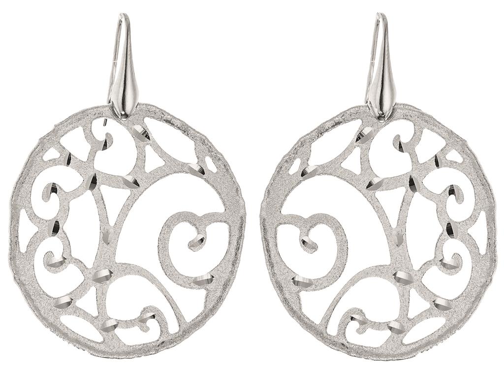 Incanto Brass Circle Dangle Earrings | Stroili Oro | Luby 